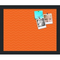 PinPix ArtToFrames 13x10 Custom Cork Bulletin Board    Poster Board Has a Fabric Style Canvas Finish, Framed in Satin Black (PinPix-517)