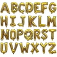 thumbnail image 1 of 16inch Rose Gold A-z Alphabet Letters Balloons Baby Shower B, 1 of 1