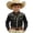 A-Black577, variant on Little Boys T Shirt Western Embroidered Floral Pattern Long Sleeve Button-Down Cow Boy Shirt,Black