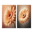 thumbnail image 2 of Designart "Vivid Orange Gerbera Daisy I" Gerbera Wall Art Set Of 2 - Orange Floral Gallery Wall Set For Home Decor, 2 of 7