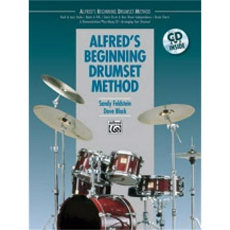 Alfred Beginning Drumset Method Book with CD