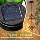 thumbnail image 3 of Paquete de 2 Luces Solares de Repuesto de 600 MAh para Exteriores, Resistentes Al Agua, para Jardín, Patio y Regalos de Cumpleaños., 3 of 7