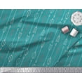 thumbnail image 2 of Soimoi Green Cotton Voile Fabric Arrows Arrow Decor Fabric Printed Yard 42 Inch Wide, 2 of 3