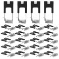 thumbnail image 4 of KAKOWELY panel light spring clip 100pcs Downlight Retaining Spring Clip Recessed Light Spring Clip Ceiling Light Clips Panel Lamp Clamp1.65"X0.67"X0.24", 4 of 4