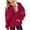 Red, variant on Lorytime Christmas Hoodies for Girls Boys Printed Sweatshirt Long Sleeve Tops with Pocket Drop Shoulder Pullover Purple