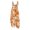 6# Yellow, variant on Halloween Jumpsuits for Women Linen Spaghetti Straps Wide Leg Overalls Floral Print Long Rompers