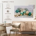 thumbnail image 5 of Elephant Stock Beach Concept Spa Wall Art - Horizontal Canvas Wall Art - Spa Wall Decor - Wellness Canvas - Teal And Blue Decor - 36" x 24", 5 of 8
