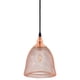 thumbnail image 2 of Lámpara de Techo Modway Glimmer 7" Pantalla Campana en Oro Rosa, 2 of 5