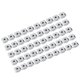 thumbnail image 2 of Tuerca de cabeza de martillo Ticfox 50pcs Tuerca de ranura en T deslizante acero al carbono niquelado EU30-M6, 2 of 14