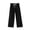 Black, variant on Girls Sweatpants Wide Leg Loose Pants for Kids Casual Trousers Relaxed Fit Elastic Waist Girls Bottoms 2-3T