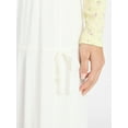 thumbnail image 4 of No Boundaries Side Tie Tiered Maxi Skirt, Women's and Women's Plus Sizes XXS-4X, 4 of 7