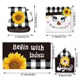 thumbnail image 2 of EIMELI Desktop Tray Decoration Fall Farmhouse Tiered Tray Decor  Christmas And Valentine‘s Day Tray Signs for Home Farmhouse Rustic Kitchen Decorations, 2 of 10
