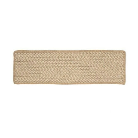 Natural Wool Houndstooth - Tea Stair Tread (set 13)