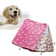 thumbnail image 4 of Cojín cálido con estampado de pata de dibujos animados para cachorro, manta suave de forro polar, alfombrilla para cama, 4 of 8