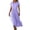 Light Purple, variant on CIENVNSTG Women's Casual Dresses Solided Color Classic Vogue Party Dress Lightweight Eye-Catching Holiday Dress for Women M