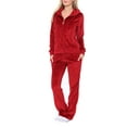 thumbnail image 2 of White Mark Women's Velour 2 Piece Set, 2 of 5