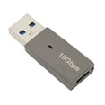 thumbnail image 2 of USB 3,1 GEN 2 macho a tipo C hembra adaptador doble lados 10Gbps soporte OTG carga rápida USB C 3,1 convertidor para PC portátil, 2 of 8