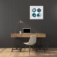 thumbnail image 3 of Urquhart, Elizabeth 15x15 White Modern Wood Framed Museum Art Print Titled - Geode Collection 4, 3 of 4