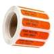 thumbnail image 5 of 500 etiquetas adhesivas de papel para uso rectal únicamente con superficie impermeable. 500 etiquetas. Naranja, 5 of 9