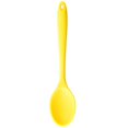 thumbnail image 1 of ZHAOCHENG Cuchara de silicona con mango largo, resistente al calor, Color sólido, utensilios de cocina de calidad alimentaria para el hogar (amarillo), 2 uds., 1 of 5