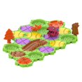 thumbnail image 1 of backtonatureau Dinosaur Road Puzzle maze Road Building juguetes lógicos para cumpleaños Marrón Baoblaze Rompecabezas, 1 of 7
