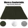 thumbnail image 6 of 10 Pack Bulk Wholesale of Cold Weather Envelope Sleeping Bags for Adults, Kids, Homeless, Camping, Indoors, Outdoors - 10 Count Sleeping Bags in Forest Green - 71"L x 30"W, 6 of 7