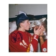 thumbnail image 1 of Theo Fleury Signé Calgary Flames 1989 Stanley Cup Photo 8x10, 1 of 2