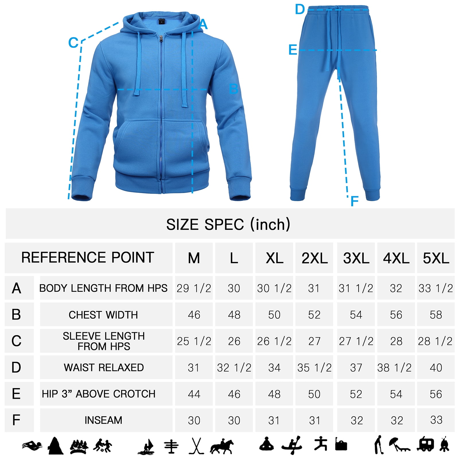AIBBMIN Men's 2 Piece Outfits Long Sleeve Zipper Sweater and Pants Running  Jogging Athletic Tracksuit (Dark Blue#, M) at  Men's Clothing store