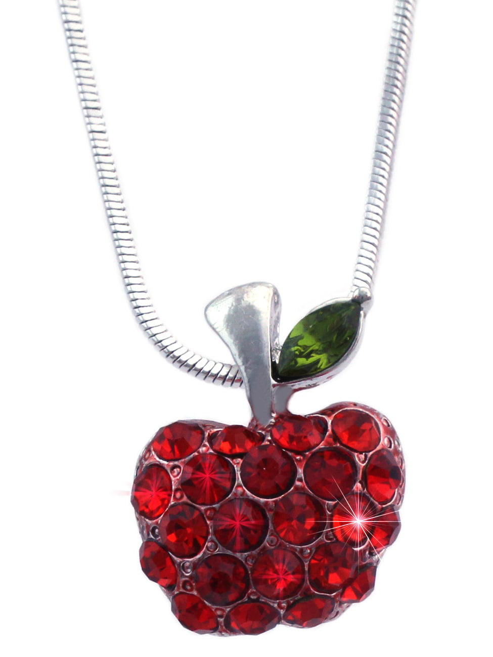 Update 167+ red apple necklace latest