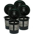 thumbnail image 1 of (4 Pcs par Paquet) Filtre à Café Réutilisable Facile à Utiliser Filtre à Café Rechargeable pour une Tasse pour Cafetières, 1 of 5