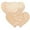 Creme Small (Fits cups A-C), variant on Women's Waterproof Adhesive Fabric Nipple Cover Pasties