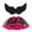 Hot Pink, variant on Witch Tutu Costume Set with Wing Accessories for Halloween Cosplay Party