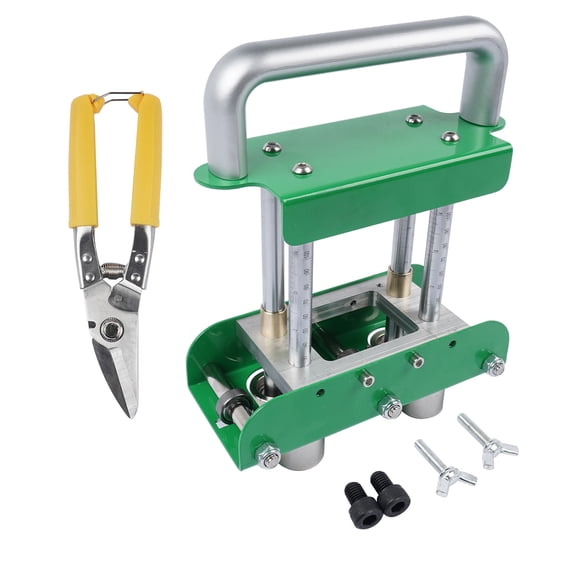 GELUOXI Roller Bender, 0 to 90 Degree Bending Angle Metal Bending Tool for Metal Roofing