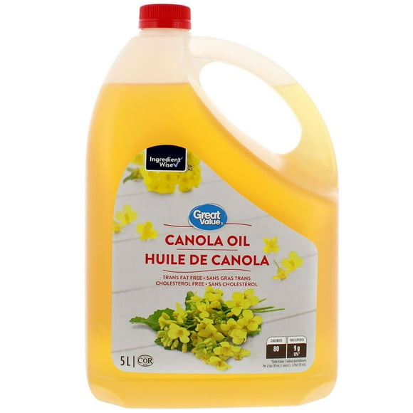 Huile de canola Great Value 5 L