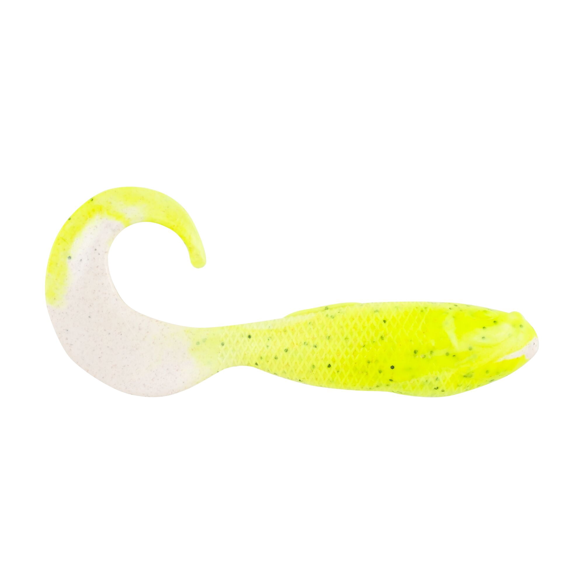 Berkley Gulp!® Saltwater Swimming Mullet, 4 in, Grubs, Chrome (10 Count)