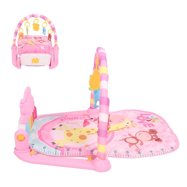 Baby Gym Play Mat y Play Piano Gym Centro de actividades con luz musical Tummy Time Colchoneta Acolchada para Bebés y Niños Pequeños ANGGREK Otros