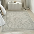 thumbnail image 6 of Nourison Nyle Persian Ivory/Grey/Blue 5'3" x 7'10" Area Rug, (5x8), 6 of 9