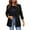 02-Black, variant on Blazers for Women Fashion Casual Long Sleeve Button Suit Coat Turndown Collar Work Office Jackets with Pocket Yellow XL