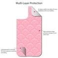 thumbnail image 4 of DistinctInk Custom SKIN / DECAL compatible with OtterBox Defender for iPhone 11 Pro MAX (6.5" Screen) - Pink & White Rose Pattern, 4 of 5