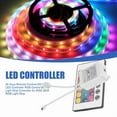 thumbnail image 4 of Control Remoto de 24 Teclas + Controlador LED DC12V Caja RGB Tira Luz IR para 5050 2835, 4 of 5