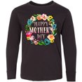 thumbnail image 3 of Inktastic Happy Mother's Day- flowers Long Sleeve Youth T-Shirt, 3 of 5