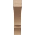 thumbnail image 2 of Ekena Millwork 3"W x 10"D x 14"H Balboa Rough Cedar Woodgrain TimberThane Knee Brace, Primed, 2 of 6