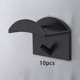 thumbnail image 3 of Ganchos adhesivo sombrero pared BLESIY paquete 10 piezas negro, 3 of 7