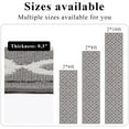 thumbnail image 5 of Yamaziot 2'x8' Carpet Runners Rug for Long Hallways Floor with Rubber Backing, Washable Non Slip Farmhouse Kitchen Laundry Room Mat, Gray, 5 of 9
