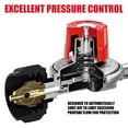 thumbnail image 6 of Uscover 0-5 PSI Adjustable Pressure Propane Regulator 4FT Hose Gas Grill Regulator Hose with 1/8 MNPT Pipe Fitting for QCC1 Tank for Tabletop, Turkey Fryer, Smokers, Fish Fryer,Fire Pit, 6 of 13