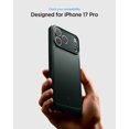 thumbnail image 2 of Funda Spigen para iPhone 17 Pro Thin Fit MagFit TPU Verde Abismo, 2 of 9