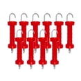 thumbnail image 1 of Terraxo 10 Pieces Fence Gate Handle Electric Fence Gate Handle Insulators Gate Handle with Spring Insulated Spring Gate Handle Replacement Part Long Service T, 1 of 8