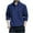 Blue, variant on ZCFZJW Mens Casual Henley Shirts Long Sleeve Quarter Button up Stand Collar Pullover Sweatshirts Trendy Athletic Workout Outdoor T-Shirts Tops L