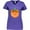 Purple, variant on Inktastic Pumpkin Unicorn for Halloween and Thanksgiving Women's V-Neck T-Shirt