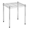 thumbnail image 3 of Whitmor Supreme Stacking Adjustable 15"W x 14"D x 16"H 1-Shelf Freestanding Shelves, Chrome, For Adult Use, 3 of 7